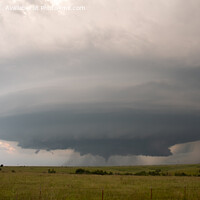 Buy canvas prints of Supercell & Tornado in Eastern Kansas by Stuart Wilson