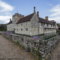 Buy canvas prints of Ightham Mote Kent by Fiona Etkin