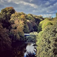 Buy canvas prints of Bridge Over the River Kelvin  by Stu Art Glasgow