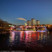 Buy canvas prints of Glasgow’s River Clyde  by Stu Art Glasgow