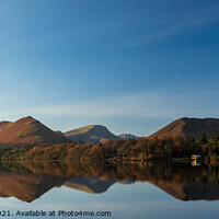 Buy canvas prints of Isthmus Bay Derwentwater view by Mark Hetherington