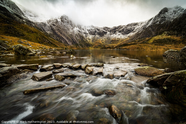 Cwm Idwal Picture Board by Mark Hetherington