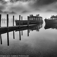 Buy canvas prints of Derwentwater Misty Morning by Mark Hetherington