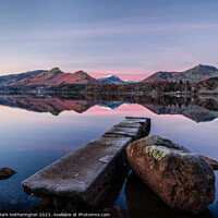 Buy canvas prints of Icy Dawn at Derwentwater by Mark Hetherington