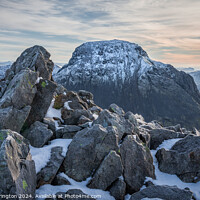 Buy canvas prints of Great Gable by Mark Hetherington