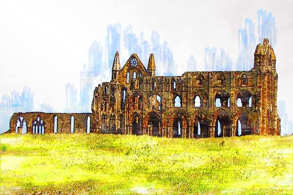 Whitby Abbey Picture Board by Picture Wizard