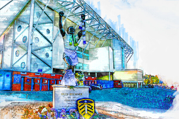 Elland Road - Sketch Picture Board by Picture Wizard