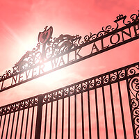 Buy canvas prints of The Shankly Gates by Picture Wizard