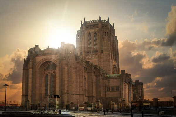 Liverpool Cathedral Picture Board by Picture Wizard