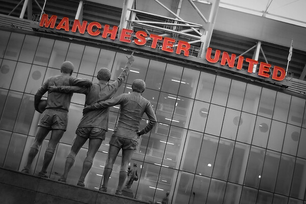 Old Trafford Picture Board by Picture Wizard