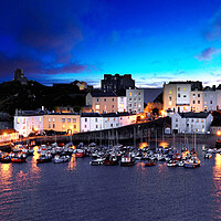 Buy canvas prints of Tenby Harbour by Picture Wizard