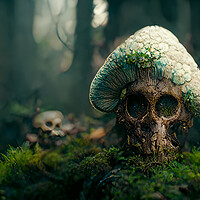 Buy canvas prints of Death Mushrooms by Picture Wizard