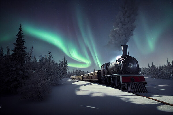 A Polar Express Picture Board by Picture Wizard