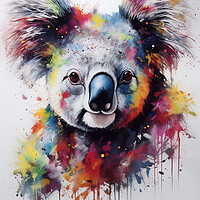 Buy canvas prints of The Koala by Picture Wizard