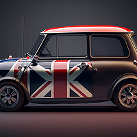 Buy canvas prints of The Classic Mini 1 by Picture Wizard