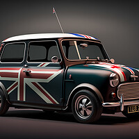 Buy canvas prints of The Classic Mini 2 by Picture Wizard