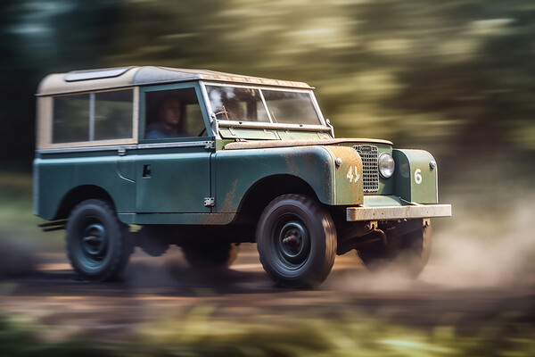 Landrover Defender Mk1 Picture Board by Picture Wizard