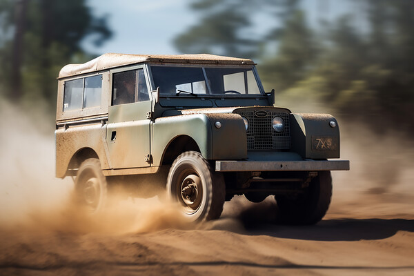 Landrover Defender Mk1 Picture Board by Picture Wizard