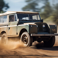 Buy canvas prints of Landrover Defender Mk1 by Picture Wizard