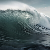 Buy canvas prints of Big Wave by Picture Wizard