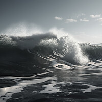 Buy canvas prints of Waves by Picture Wizard