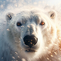 Buy canvas prints of Polar Bear by Picture Wizard