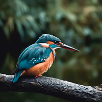 Buy canvas prints of The King Fisher by Picture Wizard