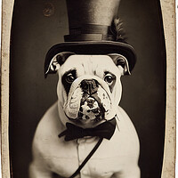 Buy canvas prints of Mr Bulldog by Picture Wizard