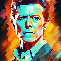 Buy canvas prints of Bowie Art by Picture Wizard