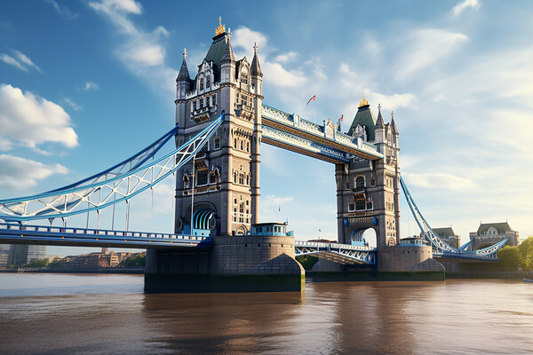 Tower Bridge London Picture Board by Picture Wizard