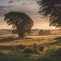 Buy canvas prints of English Countryside by Picture Wizard