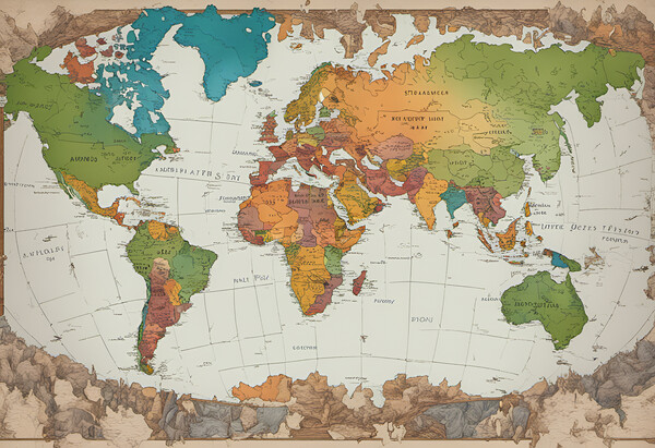 Fantasy Map Picture Board by Picture Wizard