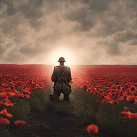 Buy canvas prints of We Will Remember Them by Picture Wizard