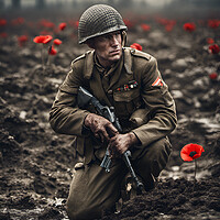 Buy canvas prints of Remembrance by Picture Wizard