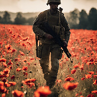 Buy canvas prints of Remembrance by Picture Wizard