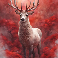 Buy canvas prints of Majestic Stag by Picture Wizard