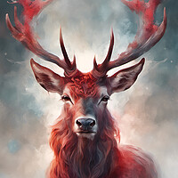 Buy canvas prints of Majestic Red Stag by Picture Wizard
