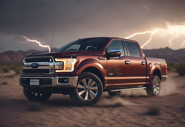 Ford F150 Pick Up Picture Board by Picture Wizard