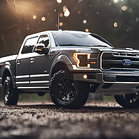 Buy canvas prints of Ford F150 Pick Up by Picture Wizard