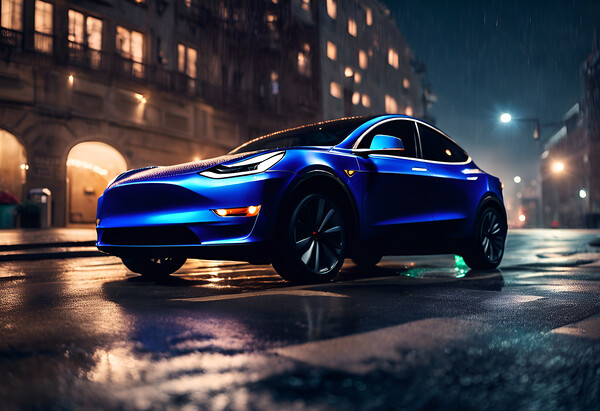 Tesla Model Y Picture Board by Picture Wizard