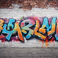 Buy canvas prints of Graffiti by Picture Wizard
