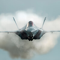 Buy canvas prints of Lockheed Martin F35 Lightning II by Picture Wizard
