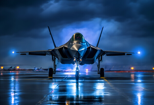 Lockheed Martin F35 Lightning II Picture Board by Picture Wizard
