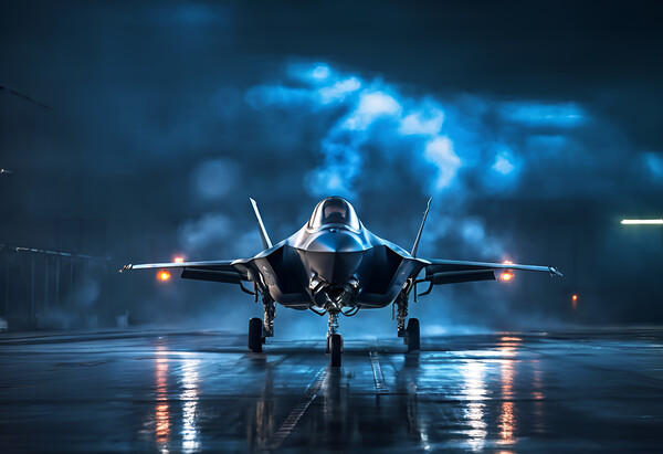 Lockheed Martin F35 Lightning II Picture Board by Picture Wizard