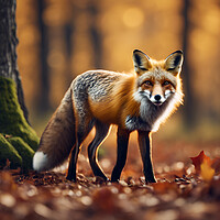 Buy canvas prints of Foxy by Picture Wizard