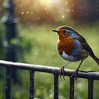 Buy canvas prints of Robin by Picture Wizard