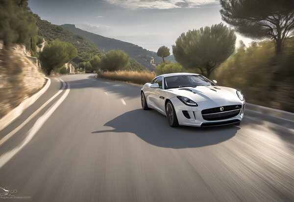 Jaguar F Type Picture Board by Picture Wizard