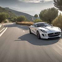 Buy canvas prints of Jaguar F Type by Picture Wizard