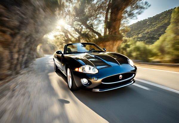 Jaguar XKR Picture Board by Picture Wizard