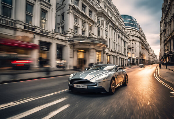 Aston Martin Vanquish Picture Board by Picture Wizard